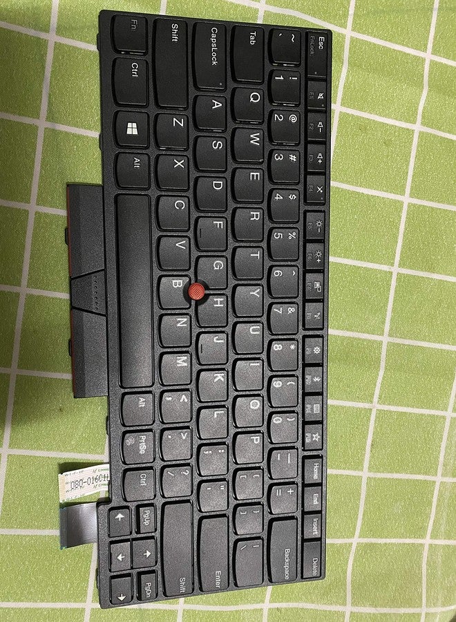 يو براند لوحة مفاتيح بديلة من ماركة U بتصميم أمريكي لأجهزة Lenovo ThinkPad T470 و T480 (لا تناسب أجهزة T470s و T470p و T480s و T480p) و A475 و A485 (بدون إضاءة خلفية). - Image 2