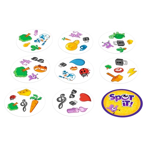 Asmodee Spot It! Giant Card Game - Oversized Matching with 4 Exclusive Mini-Games, Fast-Paced Family Game for Kids & Adults, Ages 6+, 2-12 Players, 15 Minute Playtime, Made by Zygomatic - Image 3