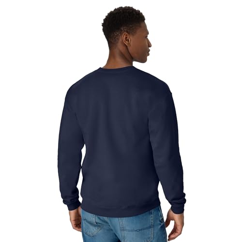 Hanes mens Ecosmart Sweatshirt Navy XLarge US - Image 3