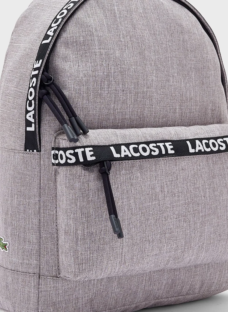 LACOSTE Logo Backpack