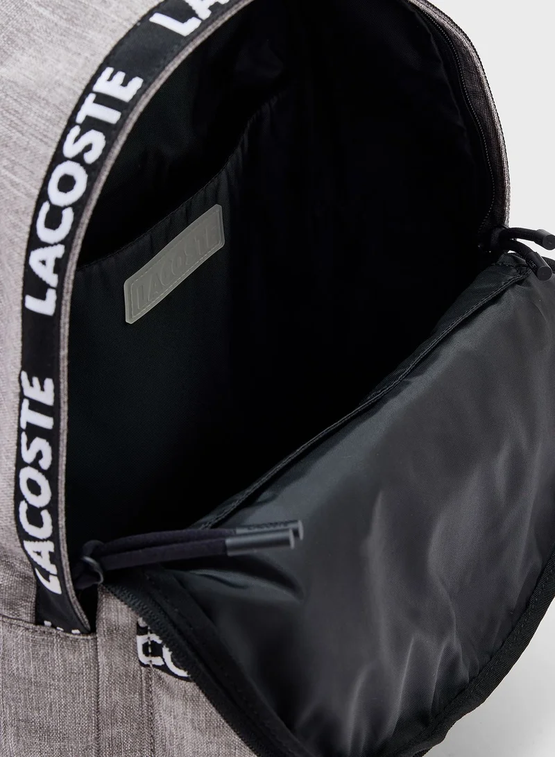 LACOSTE Logo Backpack