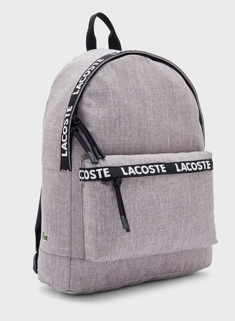 LACOSTE Logo Backpack