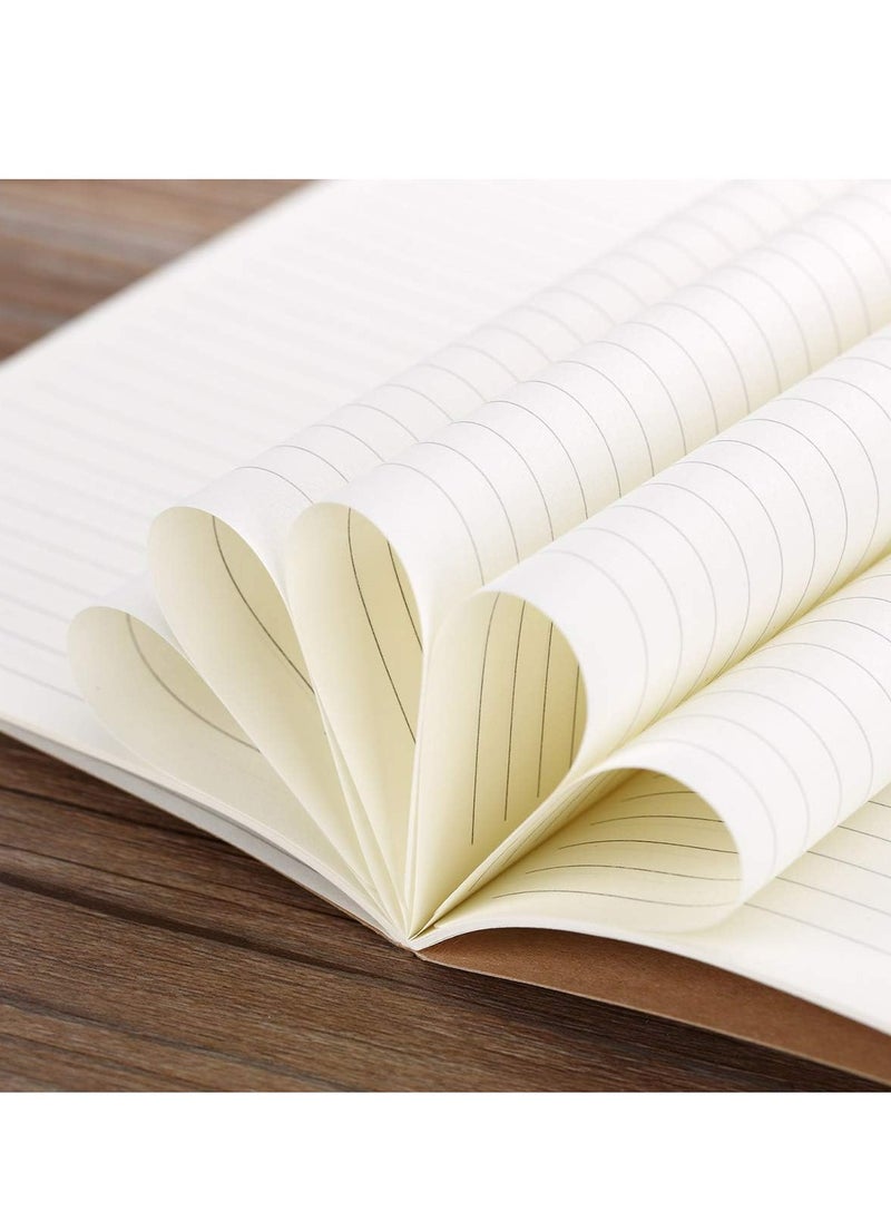 8 Pack Notebook Journals for Students and Office，Diary Subject Notebooks Planner with Blank Paper，30 Sheets，A5 Size