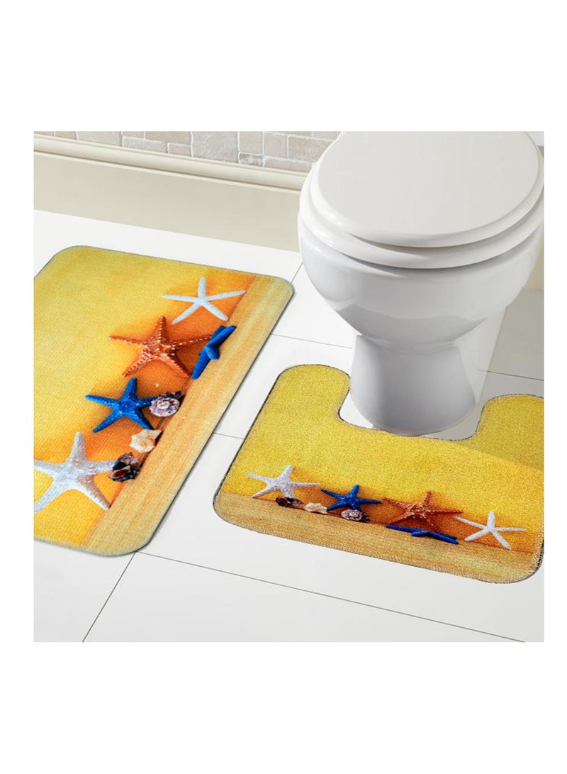 Mac Carpet 2-Piece Java Bath Set - 45x50 + 50x80 cm - Image 1
