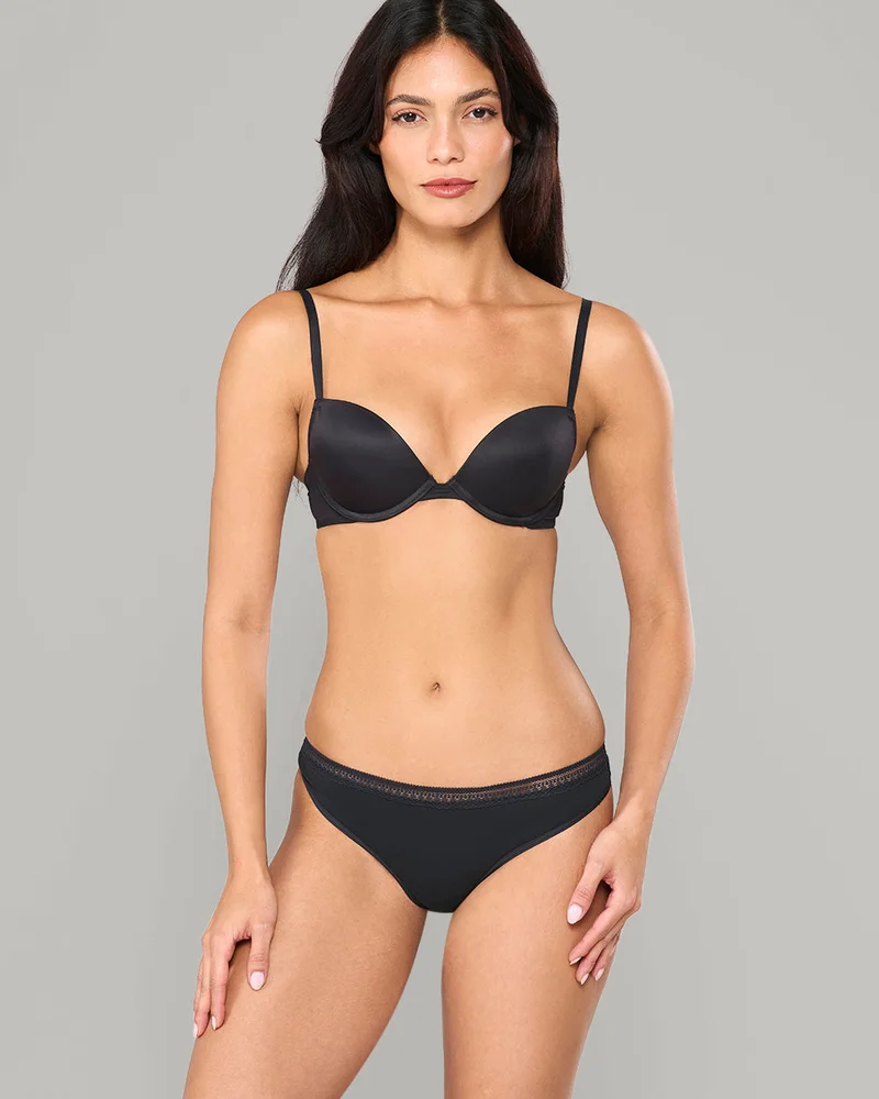 La Senza La Senza Essentials Thong Panty with Elemental Trim