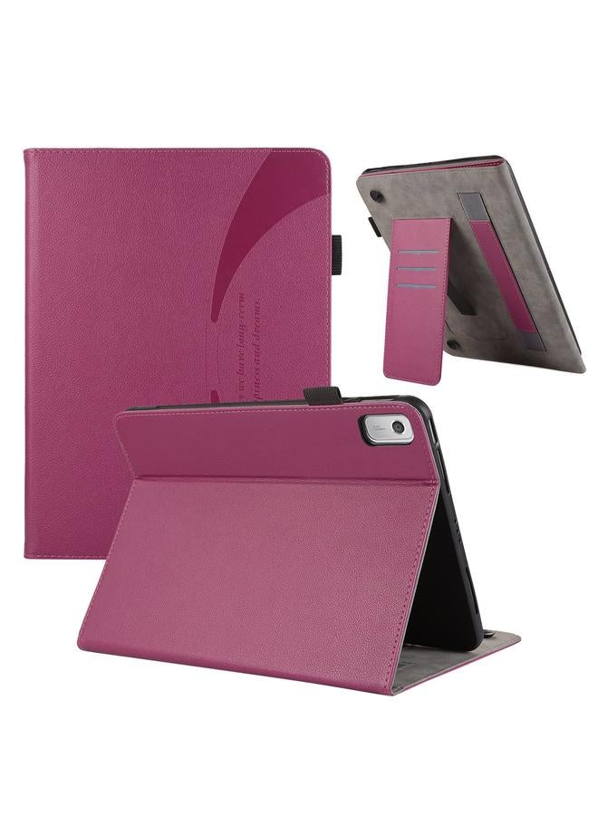 S-TOP Case For Lenovo Tab M9 2023 Litchi Texture Leather Sucker Tablet Case - Image 1