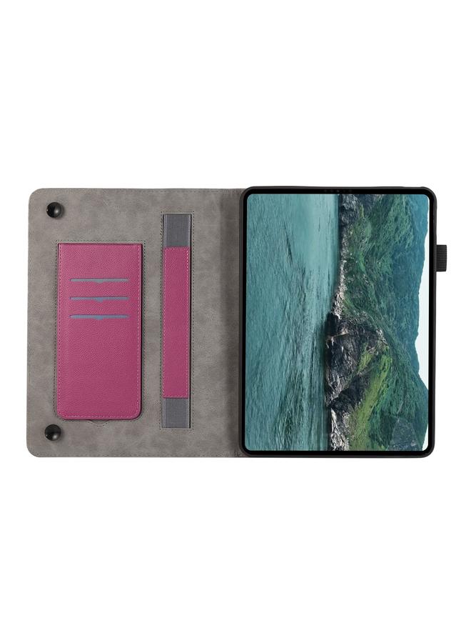 S-TOP Case For Lenovo Tab M9 2023 Litchi Texture Leather Sucker Tablet Case - Image 3