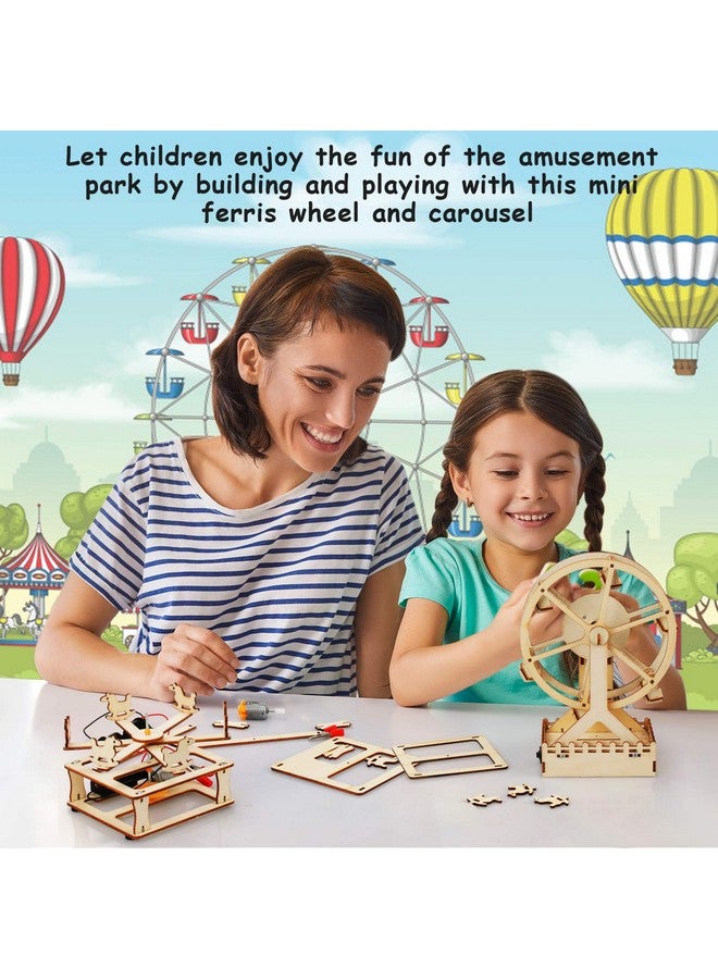 Poraxy 4 In 1 Stem Kits For Kids Age 8-10, Science Stem Projects For Kids Age 8-12, 3D Puzzles, Educational Craft Building Toys, Christmas Birthday Gifts For Girls Boys 6 7 8 9 10 11 12 13 Year Old - Image 4