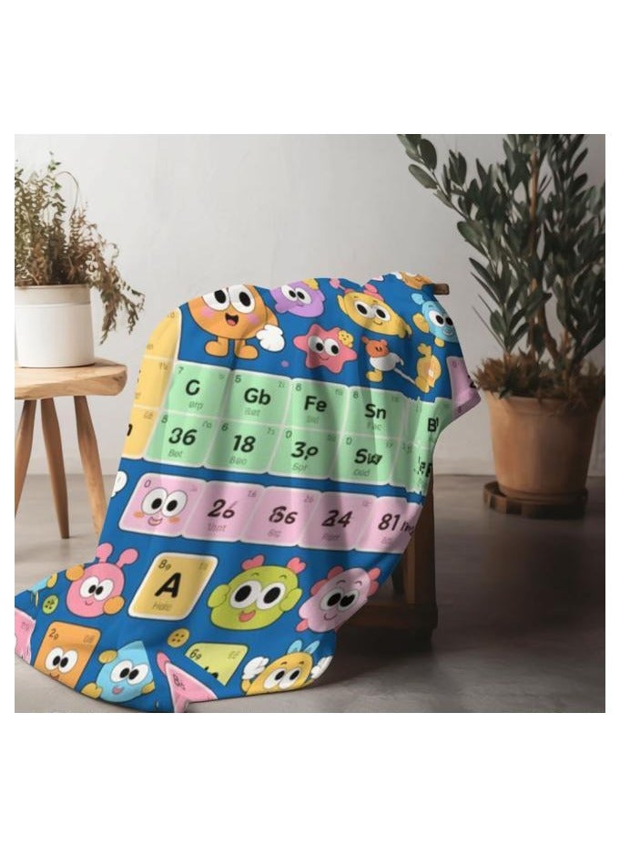general Children's or student cartoon flannel thin blanket (warm and comfortable, suitable for sleep, games) 100cm*150cm - Image 1