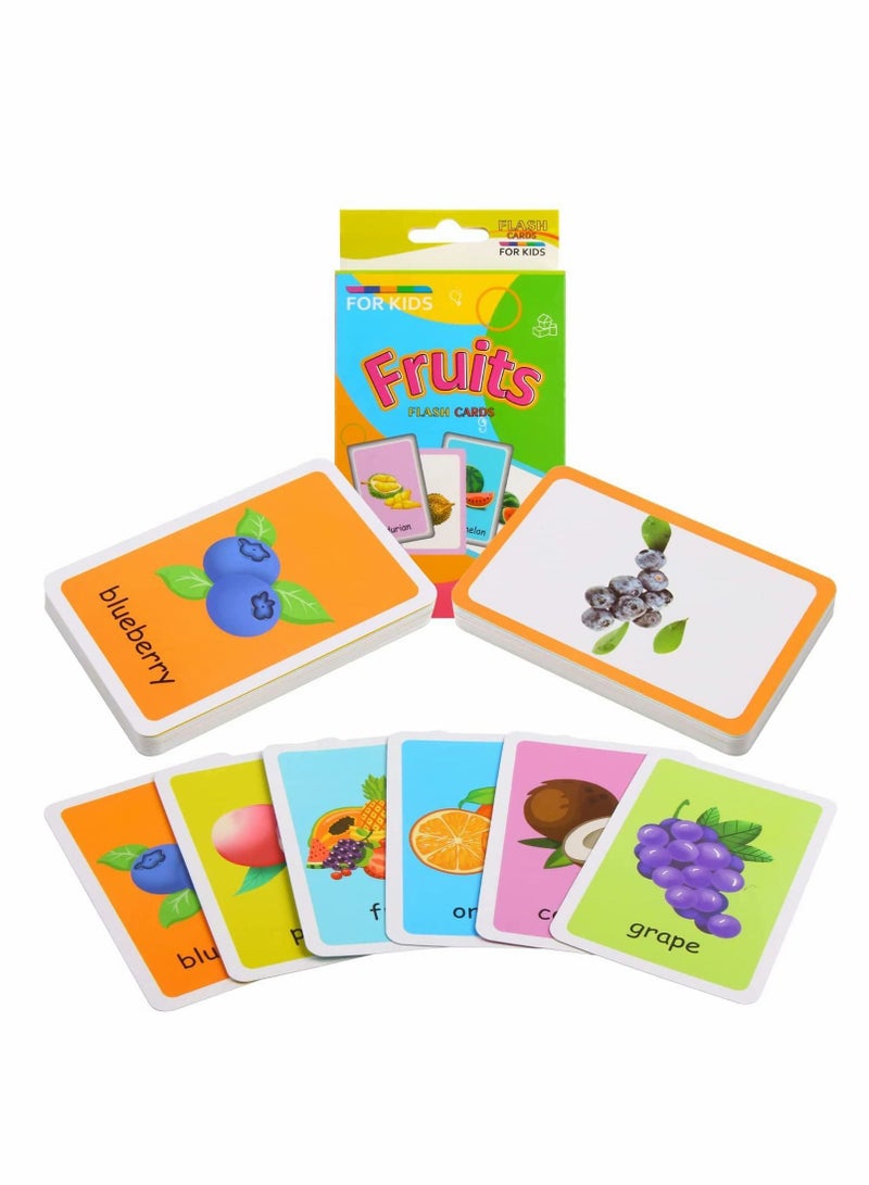 Educational Cards, 36 Pcs Double Sided Flashcards - Image 1