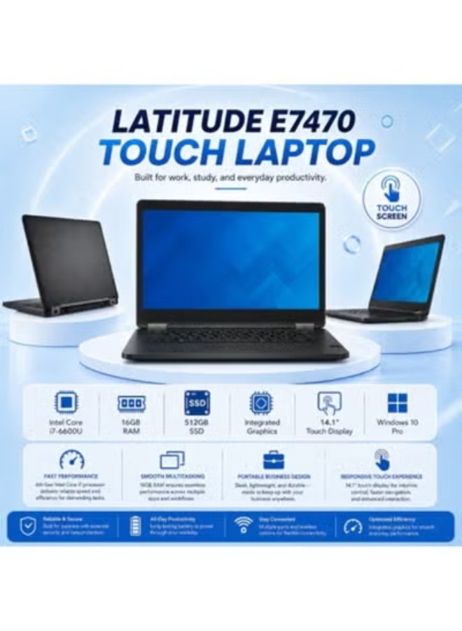 جهاز كمبيوتر محمول للأعمال معالج i5 رام 8 جيجابايت هارد 256 جيجابايت SSD شاشة 14 بوصة عالية الدقة مع مجموعة ملحقات كاملة تشمل حامل ألومنيوم دوار وماوس لاسلكي وحقيبة ظهر ذكية - Image 5