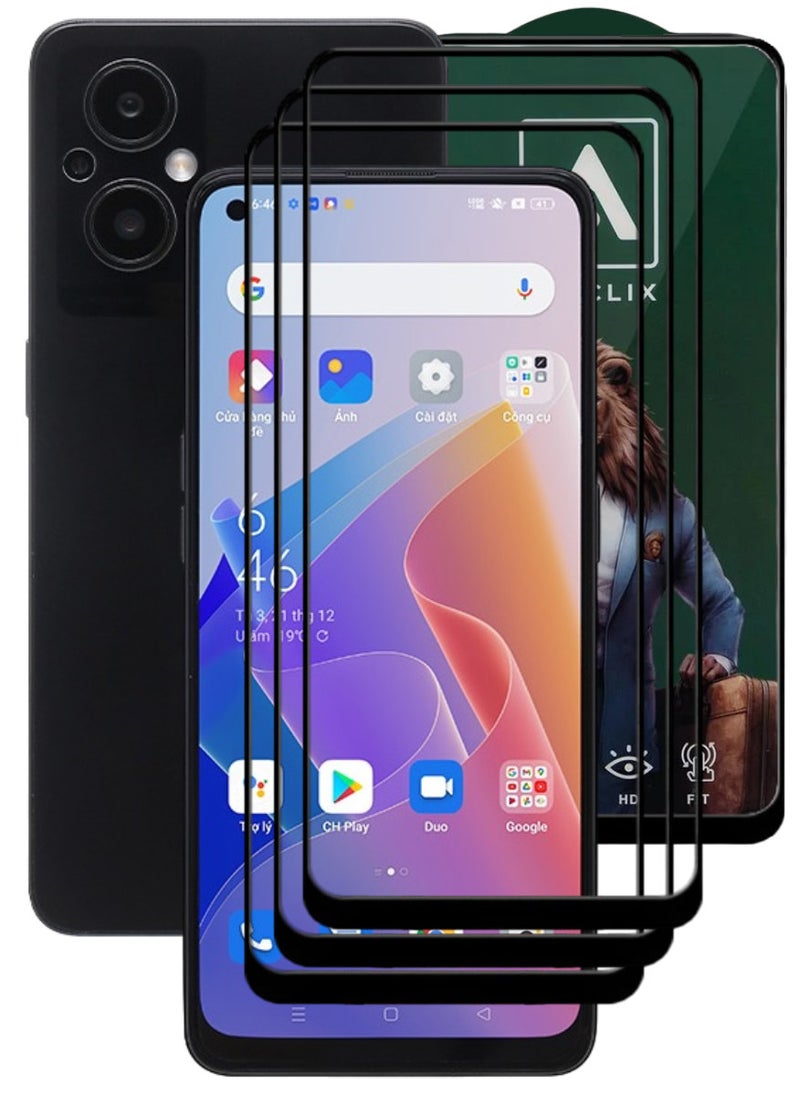 أكاليكس 3 قطع، حماية شاشة،  لهاتف اوبو   رينو 7 5G  Z ، جودة ممتازة. - Image 1