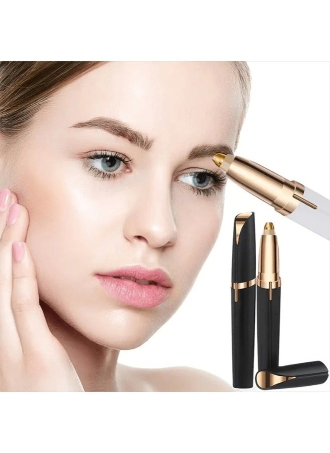 Generic - Electric Eyebrow Trimmer, Precision Hair Remover Razor for Women Men, Instant and Painless Facial Hair Removal Shaver Device - Image 1