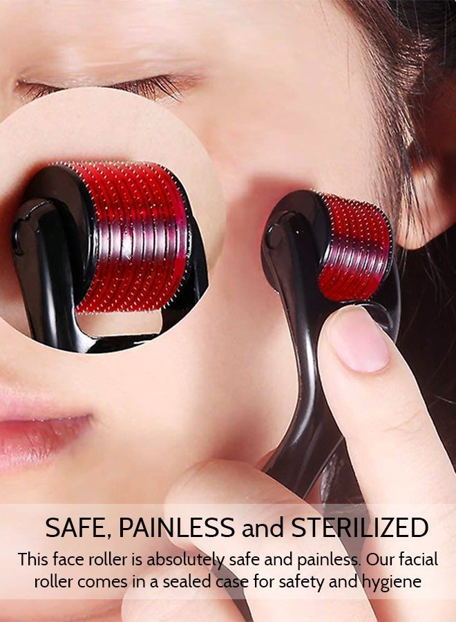 أيه بي جي بكرات الجلد لنمو الشعر - 540 microneedles نظام العناية بالبشرة - Image 5