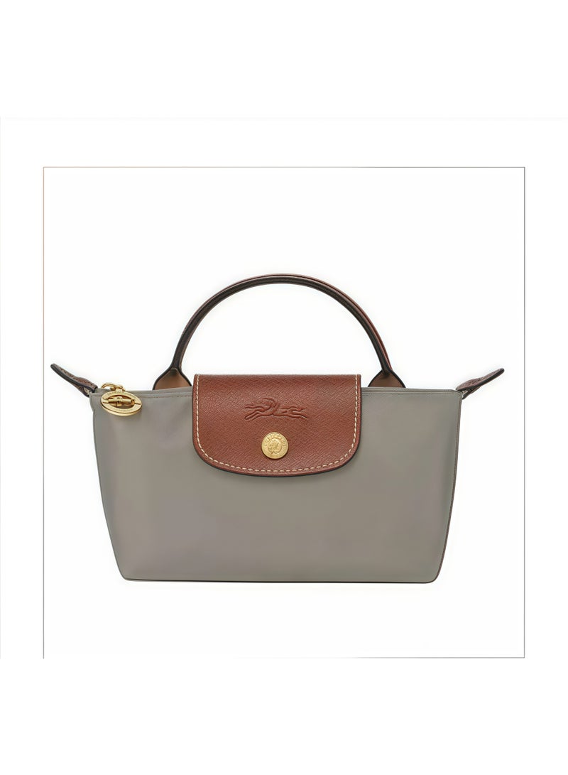 لونج شامب Longchamp Le Pliage مصغر حزام الكتف أزياء النساء الكلاسيكية متعددة الاستعابات حقيبة صغيرة ماكياج، حقيبة يد، حقيبة كتف، حزام كتف - Image 3