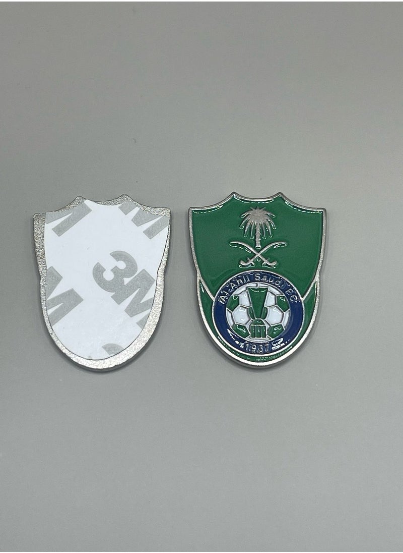 Generic Metal Sticker for Al-Ahli Saudi FC Logo  - Image 2
