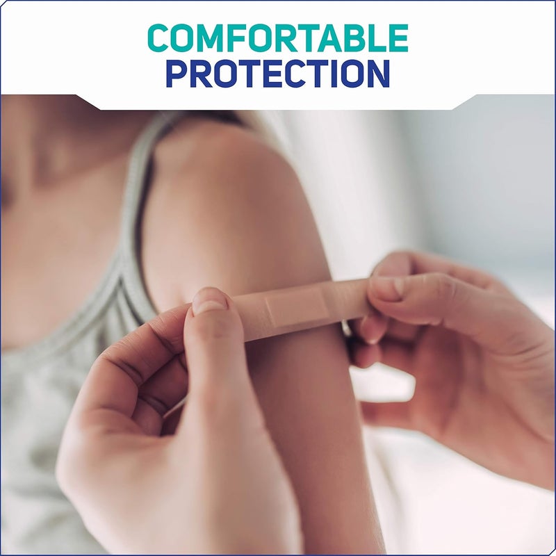 Care Science Fabric Adhesive Bandages 200 ct Bulk Assorted Sizes Flexible Breathable Protection for First Aid and Wound Care - Image 2
