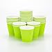 Restaurantware Ripple Wall Coffee Cups 25 Count 8 Ounce Insulated Eco Green Paper Cups Rolled Rim SpillResistant Disposable Paper NonSlip for Coffee Beverages - Image 2