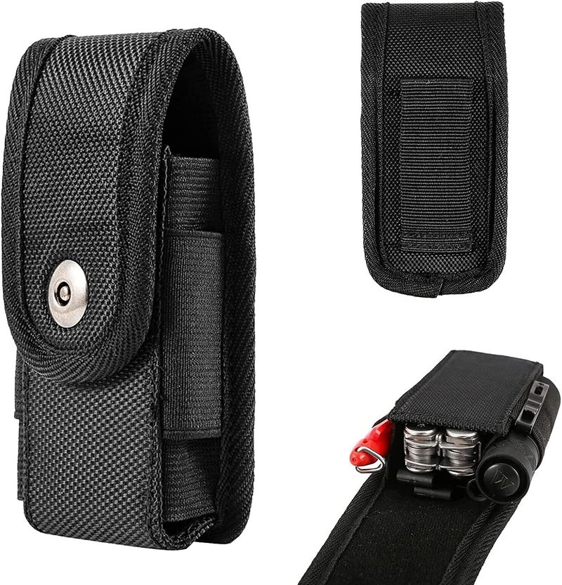Leatherman Wave Compatible Multitool Sheath Tactical  Sheath Holster EDC Belt Organizer Multitool and Flashlight Sheath EDC Belt Pouch