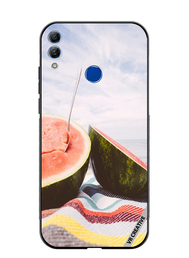 Protective Case Cover For Honor 10 Lite Melonade Design Multicolour