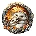 Purdicra Wooden Puzzles for Adults ParentChild Hedgehog Wooden Jigsaw Puzzle Unique Animal Shaped Wood Puzzles Adult Christmas Birthday Gifts for FriendsFamily Home Decor 114 114in 200pcs - Image 2