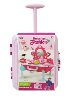 Makeup Dressing Table Glamour and Beauty Briefcase Playset For Girls