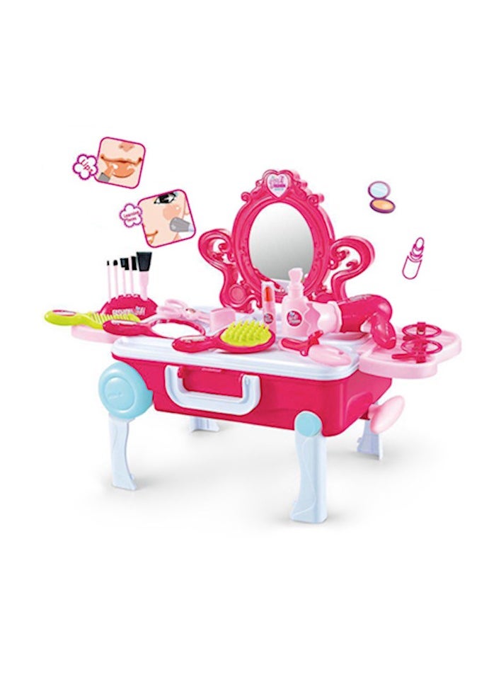 Generic - Makeup Dressing Table Glamour and Beauty Briefcase Playset For Girls - Image 1