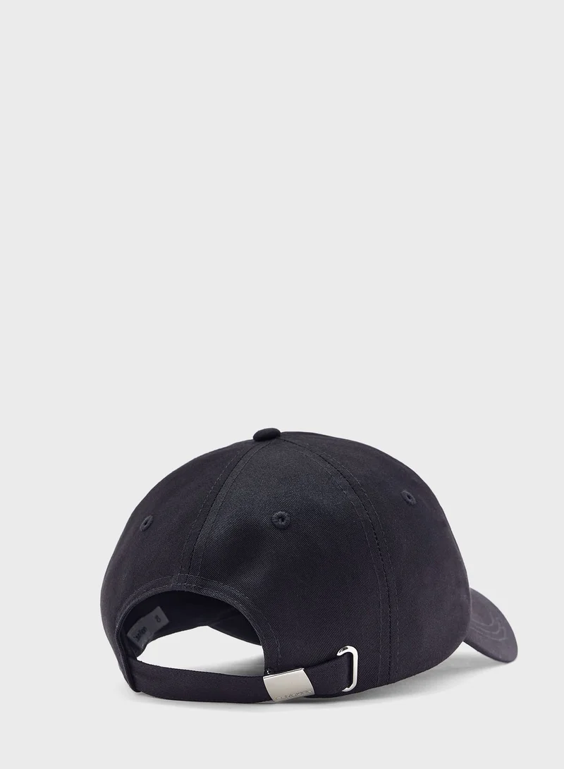 CALVIN KLEIN Logo Detailed Curved Peak Cap