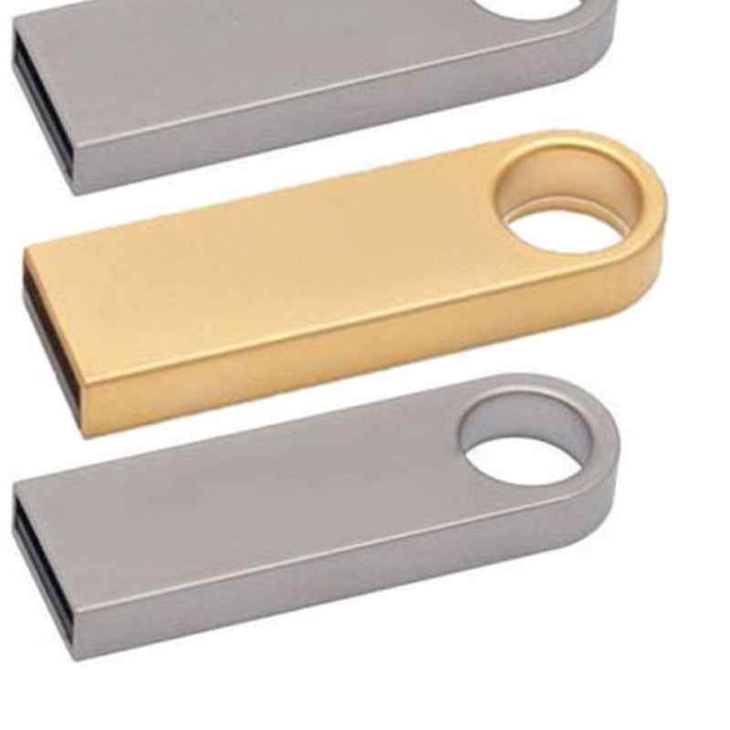 محركات ذاكرة USB سريعة بسعة 2 تيرا بايت - س틱 USB مقاوم للماء من المعدن بخطاقة مفاتيح - Image 3