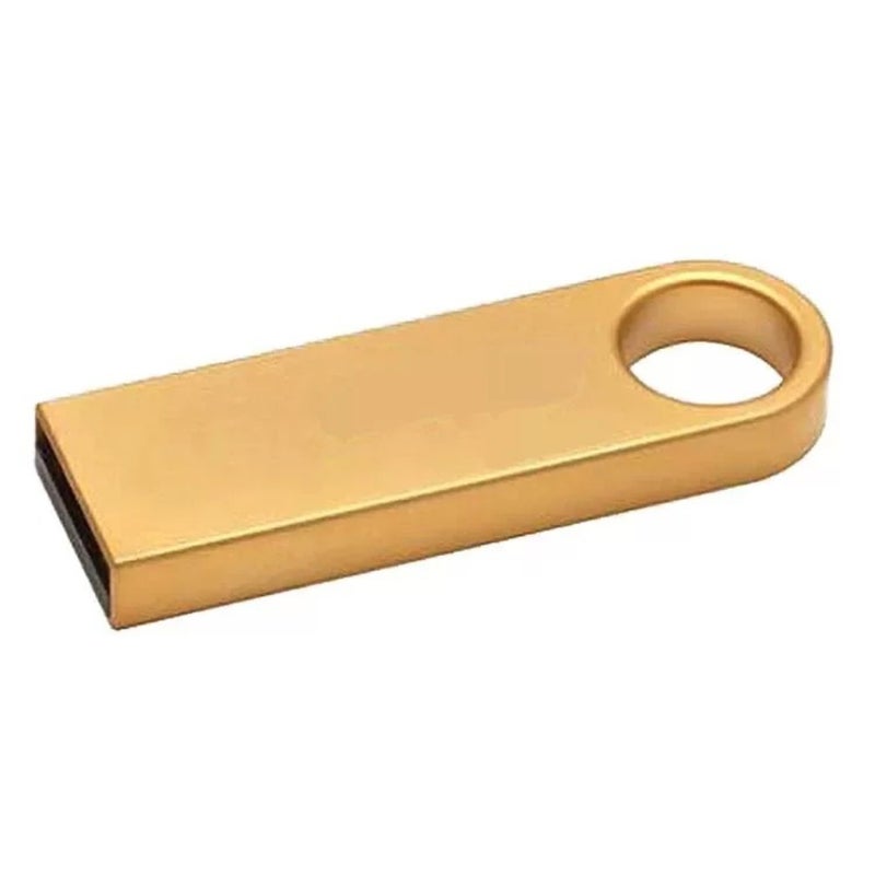 محركات ذاكرة USB سريعة بسعة 2 تيرا بايت - س틱 USB مقاوم للماء من المعدن بخطاقة مفاتيح - Image 1