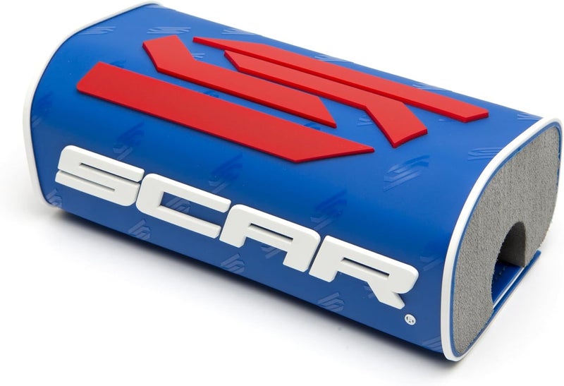 Square Handlebar bar pad for Dirtbike ATV Motocross Motorcycle Fatbar Dirtbike Enduro Supermoto - Blue