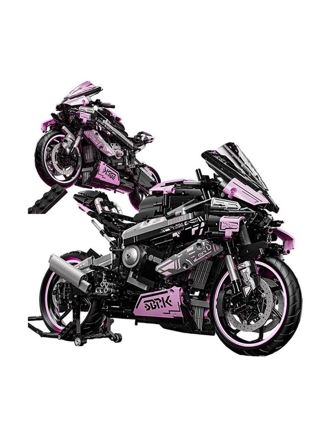 Motorcycle Building Blocks Toy Kit, 1920+ PCS Motorbike Bricks Sets, Adults and Enthusiasts, Collectible for 6+ Year Old Birthday Gifts, Build a Model  - Image 1