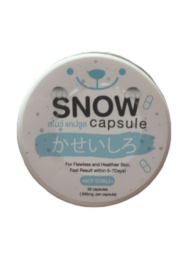 Snow capsule for flawless and healthier skin