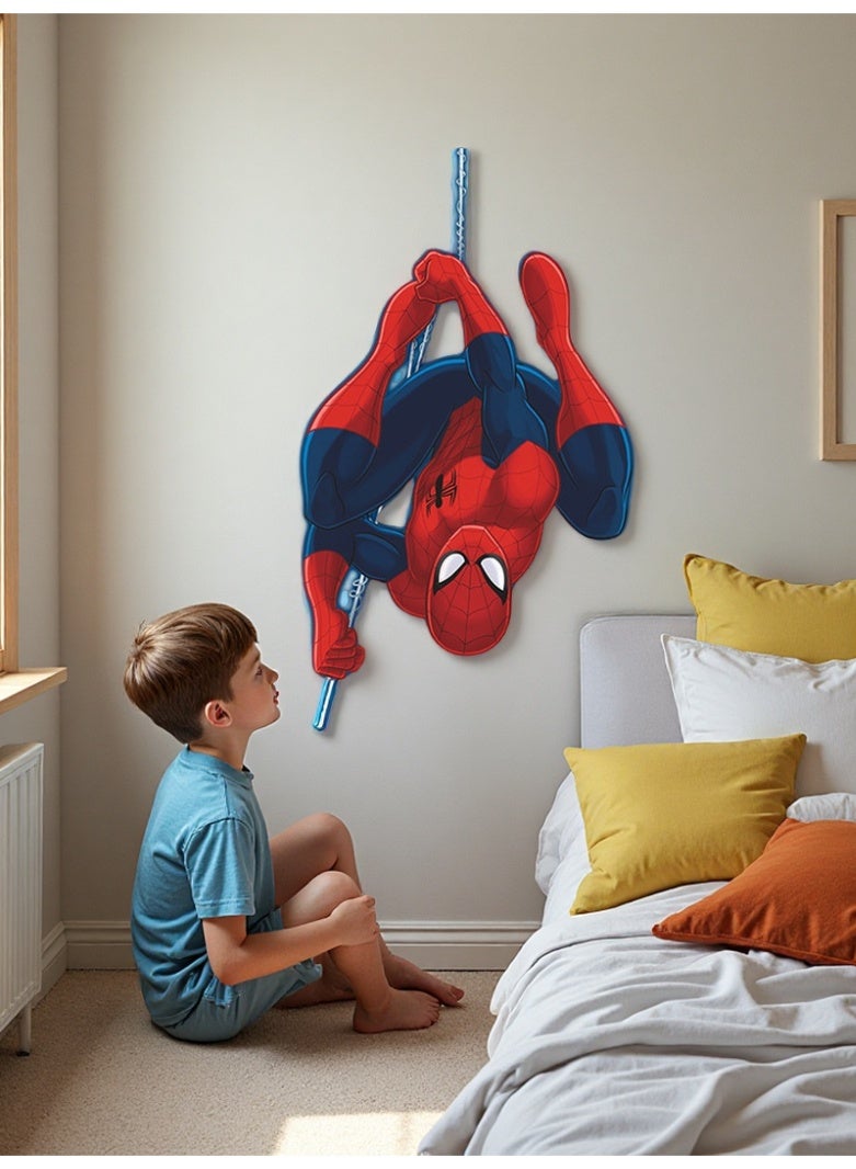 Spiderman Wall Sticker Detachable PVC Material 3D Cartoon Wall Sticker for Kids Room Bedroom Wall Decor - Image 1
