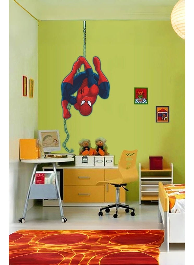 Spiderman Wall Sticker Detachable PVC Material 3D Cartoon Wall Sticker for Kids Room Bedroom Wall Decor - Image 4
