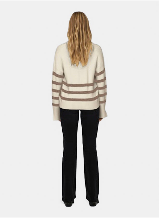 ONLY Onlmonna Ls Polo Splitneck Collar Cc Knt  - Image 5