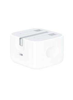 DIGI CORE iPhone Charger 20W USB-C Dual Port Power Adapter iPhone Fast Charger With Type-C To Lightning Cable 1 Meter White USB C Wall Fast Charger Compatible With iPhone All Models  - Image 4