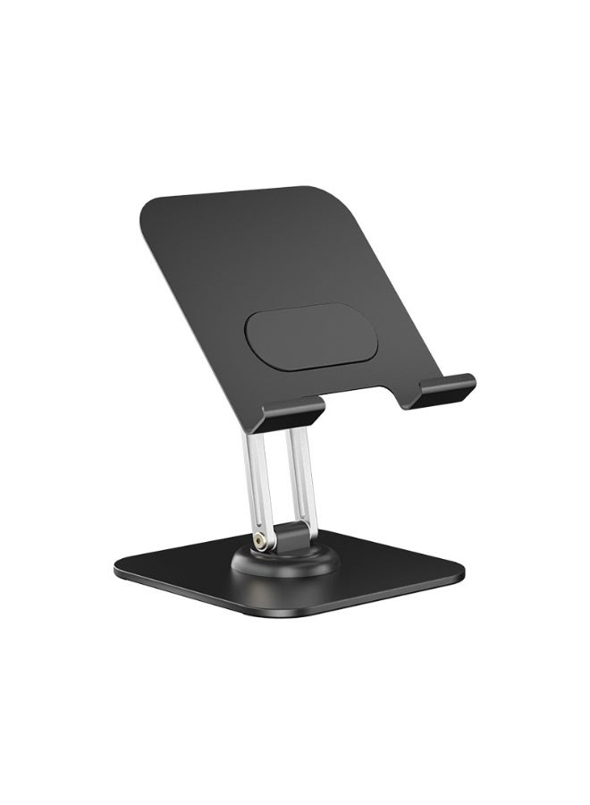 Premium Aluminum Foldable Tablet Stand Q18 – Universal Adjustable & Stable Holder for iPad/iPad Pro/Tablets, 360° Rotation, Desk & Bed Use - Image 1