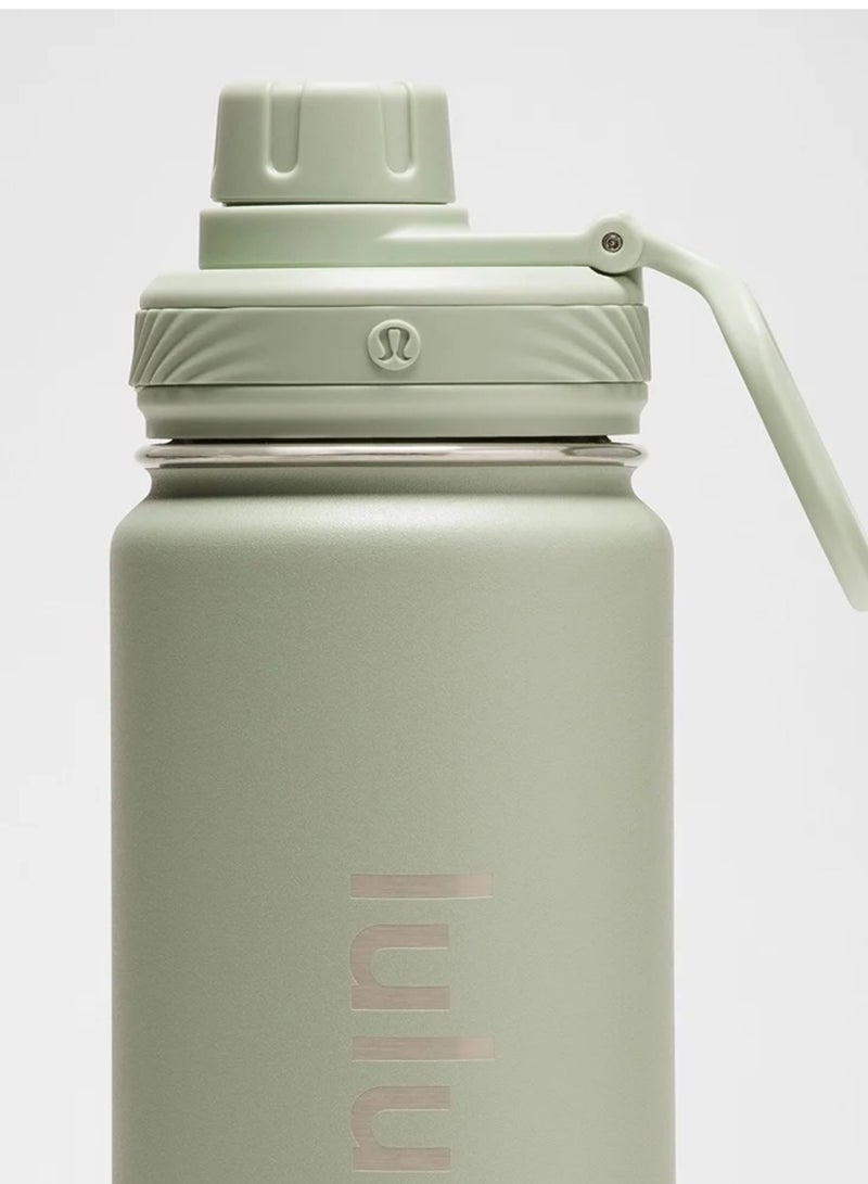 lululemonStainless steel sports vacuum insulated water bottle, suitable for holding water, iced tea, hot tea, etc., with a capacity of 710 milliliters. - Image 2
