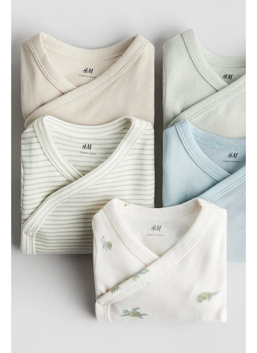 اتش اند ام 5-Pack Wrapover Bodysuits