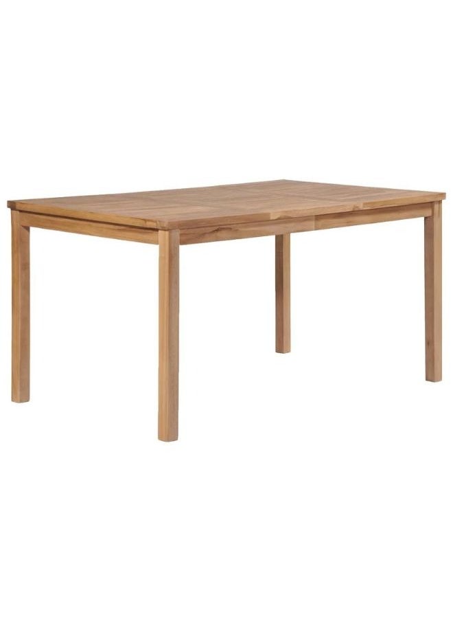 فيداكسل طاولة حديقة 150x90x77 سم من خشب الساج الصلب  - Image 1