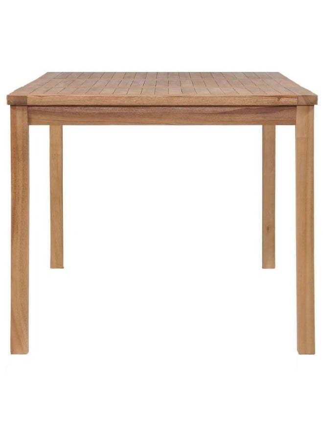 فيداكسل طاولة حديقة 150x90x77 سم من خشب الساج الصلب  - Image 2