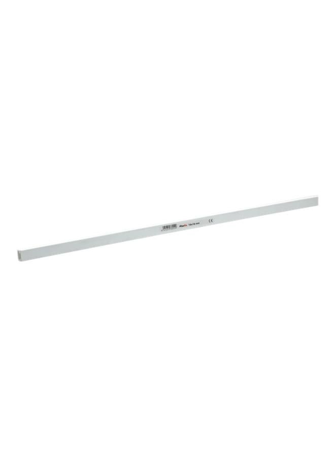 inofix Impact-Resistant Durable Plastic Trunk Line with Removable Cover White 16 x 16mm - Image 1