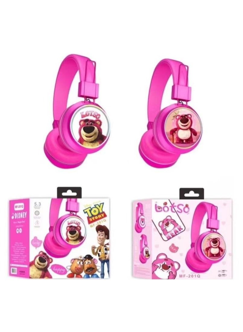 NATIONAL GIFT WORLD COMMERCIAL NATIONAL GIFT WORLD COMMERCIAL Lotso mf-201h high-resolution Stereo Surround Sound Quality Wireless Headphone ZC83FC72F25B3EB68C190Z