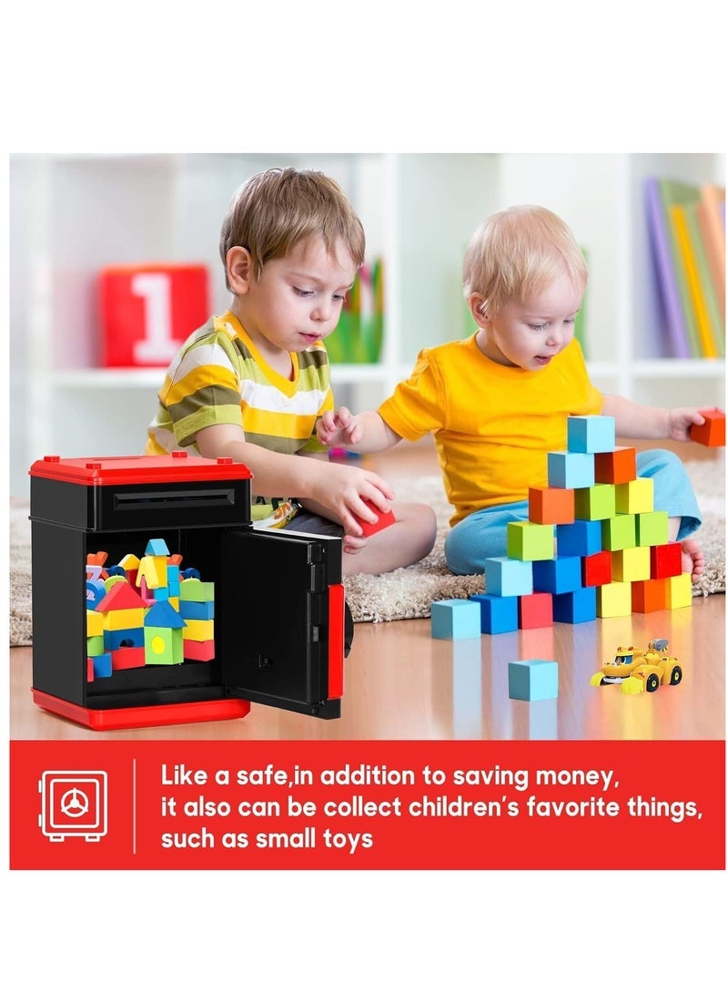 Electronic Piggy Bank for Kids, Money Bank with Password/Cute Mini ATM Piggy Bank Can, Auto Scroll Cash Safe Box, Great and Practical Birthday Gifts for Boys & Girls - Image 3