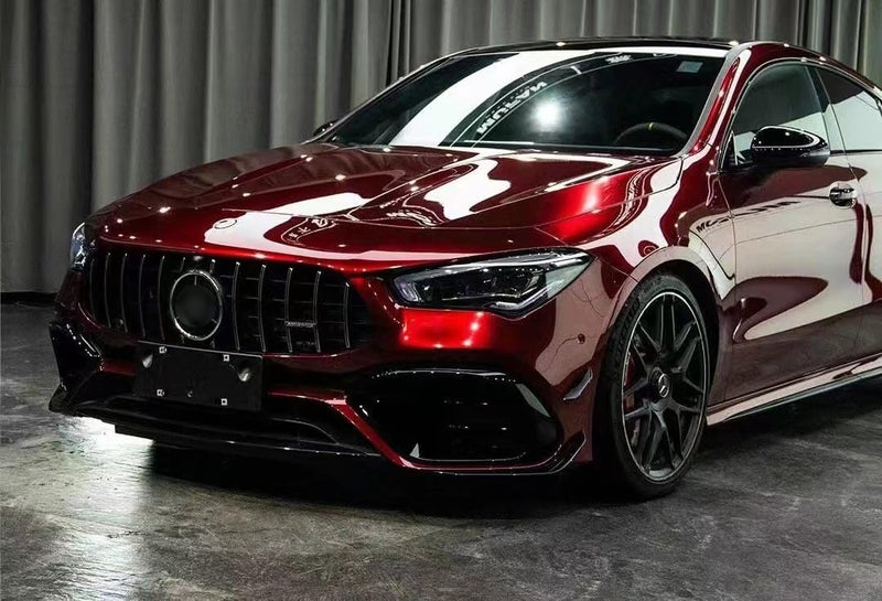 LZLRUN Premium Glossy Liquid Metal Red Vinyl Wrap Sticker for Car DIY Self Adhesive Decal Super Gloss Blood Red Wrap Film (1ft Ã— 5ft) - Image 5