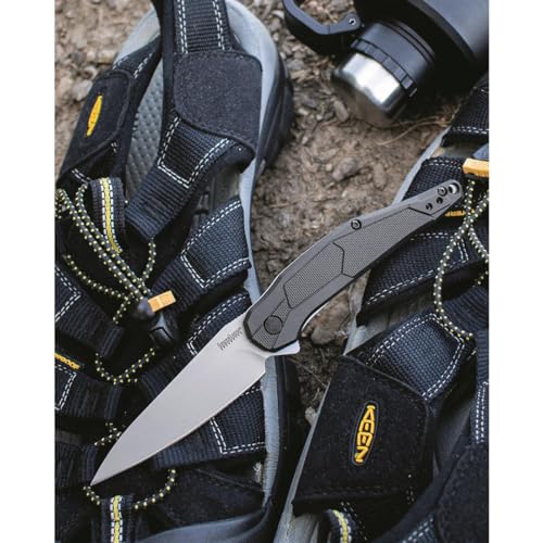 Kershaw Lightyear Assisted Opening Knife Black GFN (3.1" Bead Blast) 1395 - Image 4