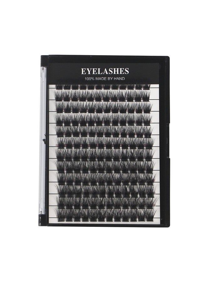 Hannahool Mixed 8121416Mm;8101214Mm;10121416Mm;141516Mm Wide Stem Individual False Eyelashes Soft Lightweight Natural Long Volume Eyelashes Extensions Makeup Cluster Lashes (Mixed 8101214Mm) - Image 4
