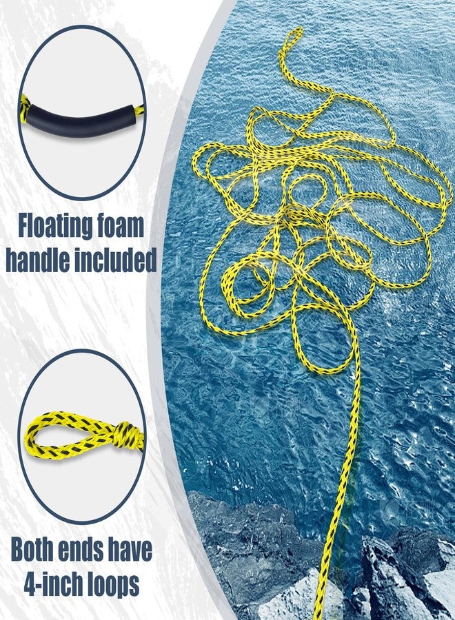 Vortexain Boat Tow Rope 3K 60ft, Towable Floating Ropes for Water Ski Skiing Tubing Tubes Boating Wakeboard Towing Pull Thick Wakesurf Inflatables Tough Sports Line Watersports Kneeboard Surfboard Accessories - Image 3