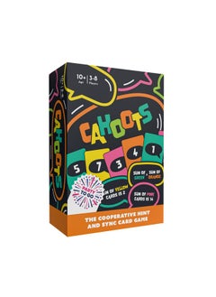 Gamewright Gamewright - Party to Go - Cahoots - The Cooperative Hint and Sync Card Game - Age 10+, 3-8 Players  - Image 1